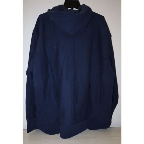 Polo Ralph Lauren Men's Sz 2XB Navy Full Zip Hooded Thick Fleece Jacket $110 - Picture 2 of 8